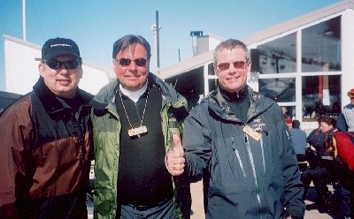  Raul Langvee, Tõnu Toome ja Peeter Toome. - pics/2004/marts2.jpg