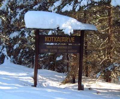 Kotkajärve värav talvemantlis. Foto: T. Kütti - pics/2006/12302_1.jpg
