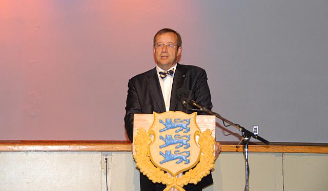 Eesti Vabariigi President Toomas Hendrik Ilves. - pics/2008/05/19960_13.jpg