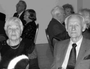 Detsembrikuu sünnipäeva tähistaja Johannes Vihma koos abikaasa Friedaga.<br> Foto: Y.-M. Saar - pics/2008/12/22161_1_t.jpg