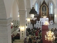 Ülestõusmispühade jumalateenistus Tallinna Jaani kirikus (Foto: ERR).  - pics/2009/04/23329_1.jpg