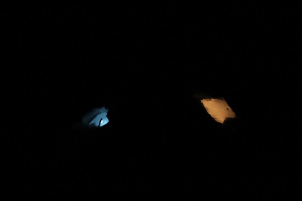 Lumeonnile oli tähtede vaatamiseks paigaldadud kaks jääplaatidest akent. Klaasimeistriks Leks Raamat. - pics/2015/02/44413_036_t.jpg