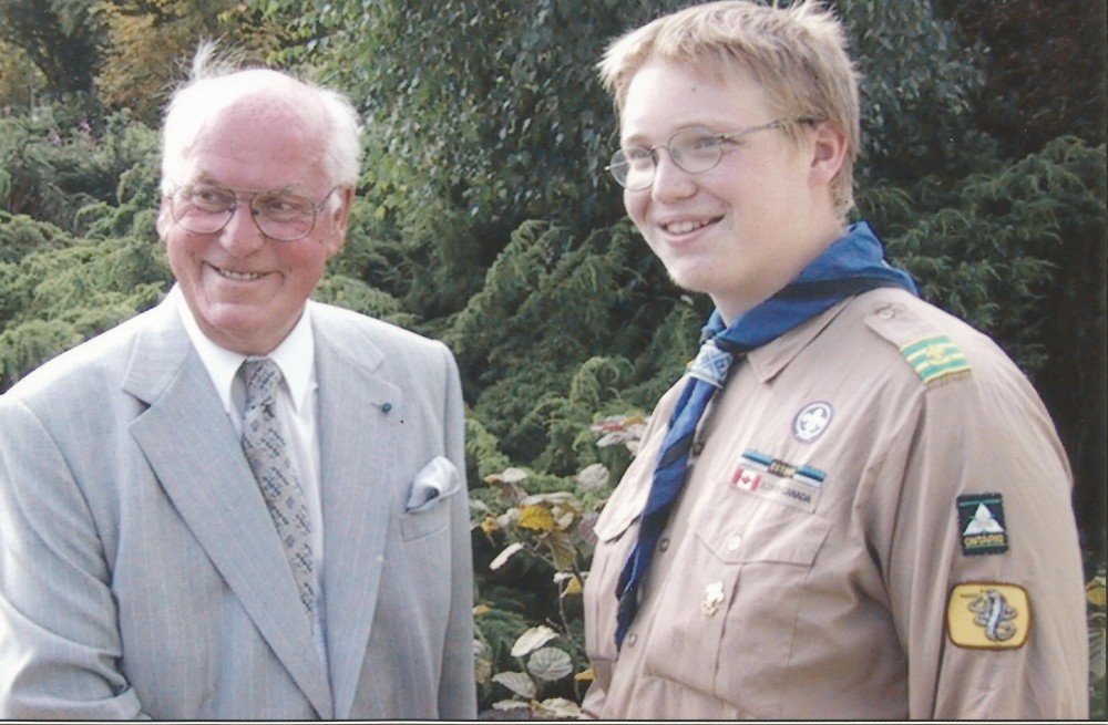 President Lennart Meri and Toomas Tammark. Photo Ruho Paluoja - pics/2015/12/46588_001.jpg