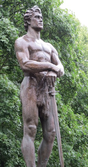 Kalevipoeg statue in Tartu, Estonia. Sculptors Ekke Väli and Endel Taniloo - pics/2021/02/57923_001.jpg