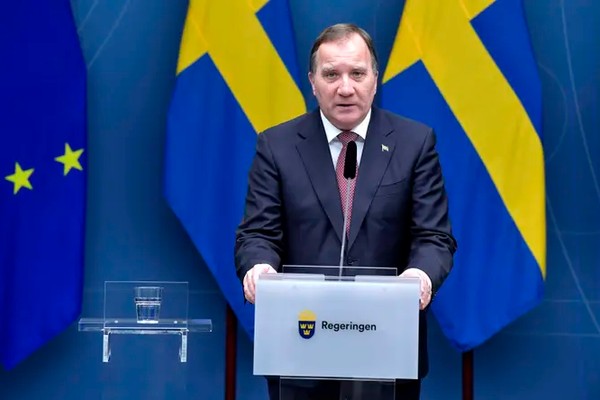 Rootsi peaminister Stefan Löfven. Autor/allikas: SCANPIX / EPA - pics/2021/02/57934_001.jpg