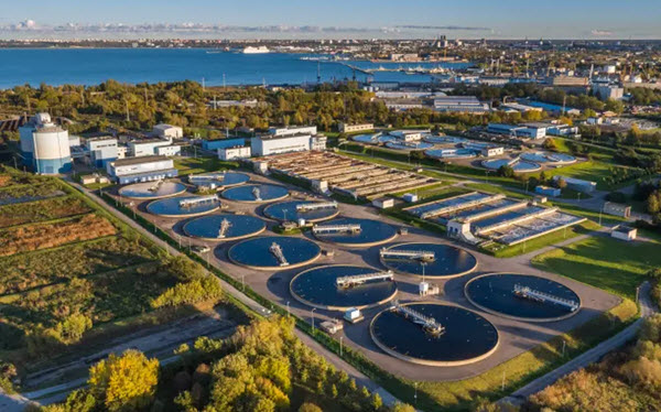 Paljassaare waste water treatment plant in North Tallinn. Source: Kaupo Kalda/Tallinna Vesi - pics/2021/03/58061_001.jpg
