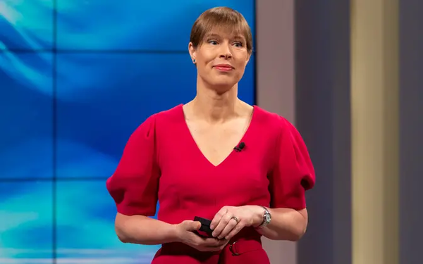 Kersti Kaljulaid saates "Hommik Anuga". Autor/allikas: Kairit Leibold/ERR - pics/2021/05/58270_001.webp