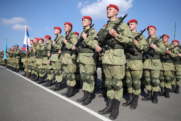Vene sõjaväelased 2021 Zapad õppustel. Foto: Vadim Yakubyonok/Reuters - pics/2021/09/58596_001_t.jpg