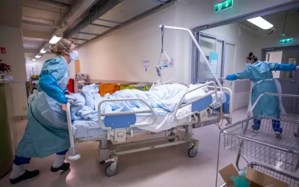 A COVID-19 department at the North Estonia Medical Center.
A COVID-19 department at the North Estonia Medical Center. Source: North Estonia Medical Center (PERH)  - pics/2021/10/58687_001_t.webp