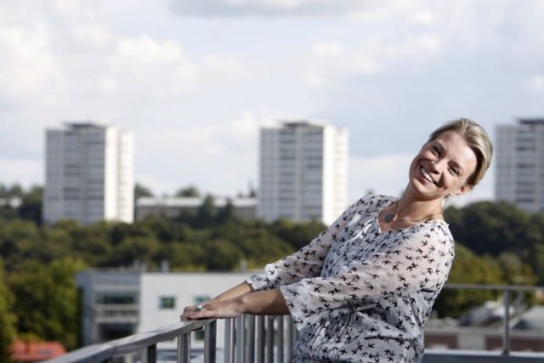 Estonian TV host Grete Lõbu. Photo: Õhtuleht/SCANPIX - pics/2021/12/58851_001_t.jpg