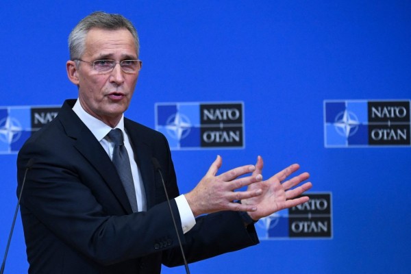 Stoltenberg delivered the pointed remarks after the videoconference of NATO foreign affairs ministers | John Thys/AFP via Getty Images - pics/2022/01/58879_001_t.jpg