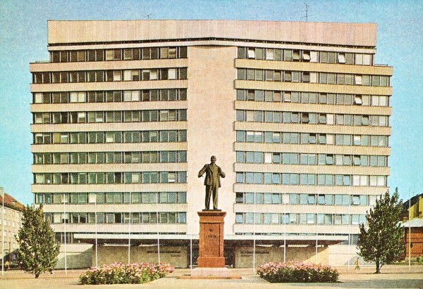 EKP Keskkomitee Kommunistliku Partei hoone Eestis 1970. aastal. Praegu on hoone peamine kasutaja EV Välisministeerium. - pics/2022/02/58955_001_t.jpg