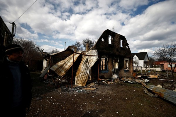 Maja mis on purustatud sõjategevuses Ukrainas, Butšas, 4. aprill, REUTERS/Zohra Bensemra - pics/2022/04/59138_001_t.jpg