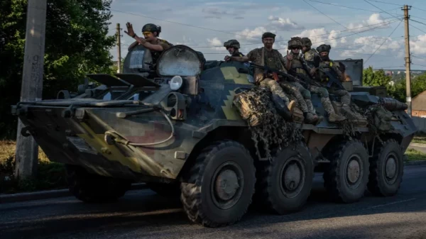 Ukraina sõdurid Donbassis. Foto: Nariman El-Mofty/The Associated Press - pics/2022/07/59444_001_t.webp