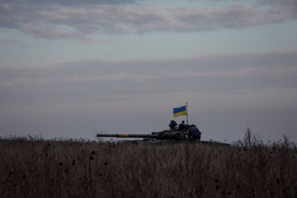 Ukraina tank Bahmuti lähedal, 19. jaanuar, 2023. Foto: REUTERS/Oleksandr Ratushniak - pics/2023/01/59924_001_t.jpg