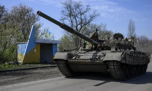 Ukraina tank Donetski lähedal, 16. aprill 2023. Foto: Anadolu Agency/Getty Images - pics/2023/04/60156_001_t.webp