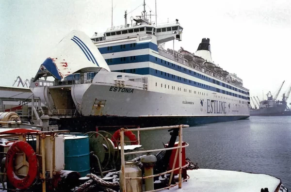 File photo of ferry MS Estonia. Image: Li Samuelson / EPA - pics/2023/04/60162_001_t.webp