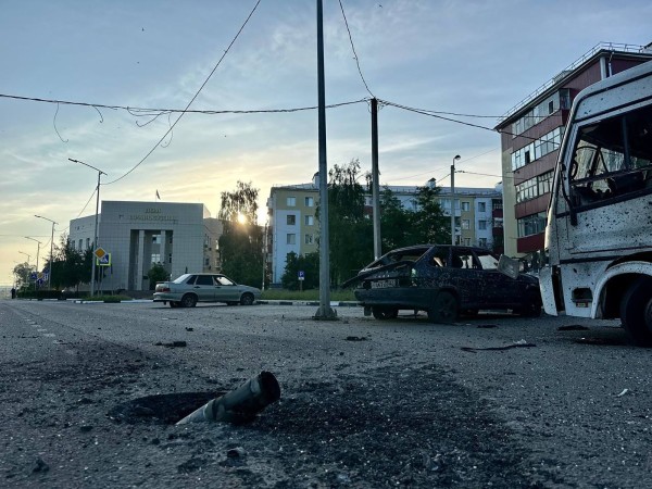 Ukraina pommitas Belgorodi piirlähedast linna. Belgorodi oblasti kuberneri administratsioon - pics/2023/05/60269_001_t.jpg