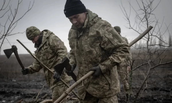 Ukraina sõjaväelased Donetski oblastis. Foto: Anadolu/Getty Images - pics/2024/01/60753_001_t.webp