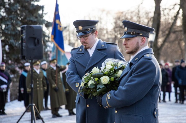 Tartu rahu 104 aastapäeva tähistamine Kaitseväe Akadeemias, Foto: mil.ee - pics/2024/02/60802_001_t.jpg